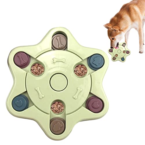 pologmase Hundepuzzles für intelligente Hunde - Interaktives Hunde-Puzzle-Spielzeug für kreative Hunde und Katzen, intelligente Anfänger,Leckerli-Puzzle für Hunde und Katzen, die lustiges Füttern von pologmase