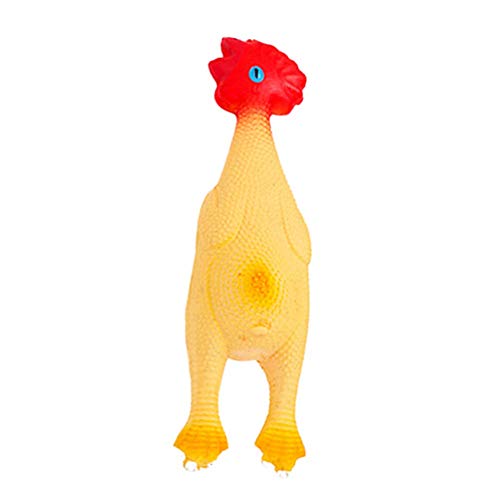 ppactvo Hunde Spielzeug Hundespielzeug FüR Kleine Hunde Screaming Chicken Squeeze Interactive Play Langlebiges, Weiches, Lustiges Spielzeug FüR MittelgroßE Hunde von ppactvo