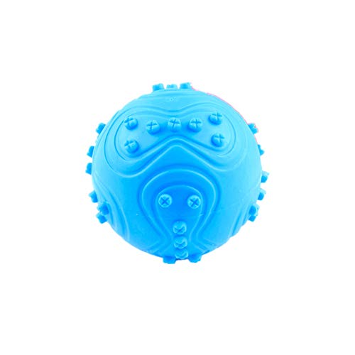 ppactvo Hundeball Springkugel FüR Hunde Bounce Solid Squeaky Dog Play Balls BissbestäNdige Interaktive Freisetzung Stressreinigung ZäHne Reinigungsspielzeug FüR Hunde von ppactvo