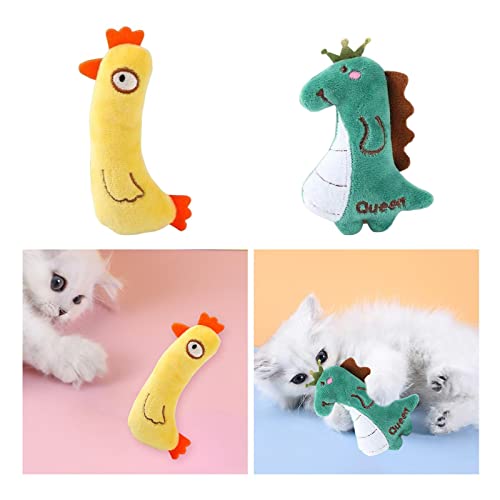 predolo 2X Katze Spielzeug Geschenk Kätzchen Plüschtier für aktive Katzen von predolo