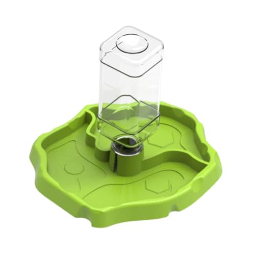 predolo Aquariumzubehör mit Futterspender, Schildkrötennapf sowie Wasserbehälter für Frösche, Grasgrün predolo Aquariumzubehör mit Futterspender, Schildkrötennapf sowie Wasserbehälter für Frösche, Grasgrün von predolo