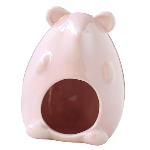 predolo Hamsterversteck, Hamsterlebensraum, kleine Hütte, Schlafnest für andere kleine Haustiere, ROSA von predolo