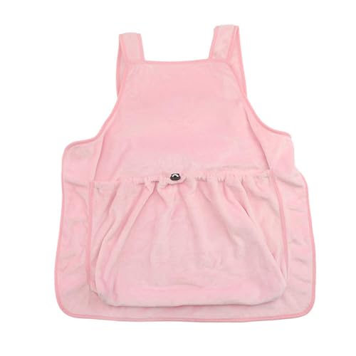 predolo Katzenhalter-Trageschürze, hängende Brusttasche, Schultertasche, atmungsaktiver Haustier-Schlafsack, Katzenhalteschürze zum Wandern, Spazierengehen, ROSA von predolo