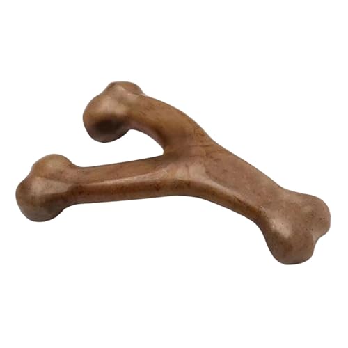 predolo Nylon-Hunde-Kauspielzeug, Zahnen, Kauspielzeug, Zahnfleischmassage, wiederverwendbar, Reinigung, Robustes Hundespielzeug, Hundeknochen für Welpen, m von predolo