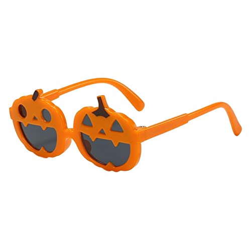 predolo Tier Sonnenbrille, Gruseliges Halloween Kostüm für Haustiere, Katzen und Hunde, Orange von predolo