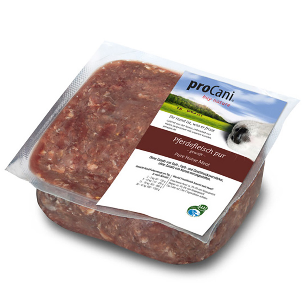 proCani buy Nature Pferd Pur - 48 x 500 g von proCani