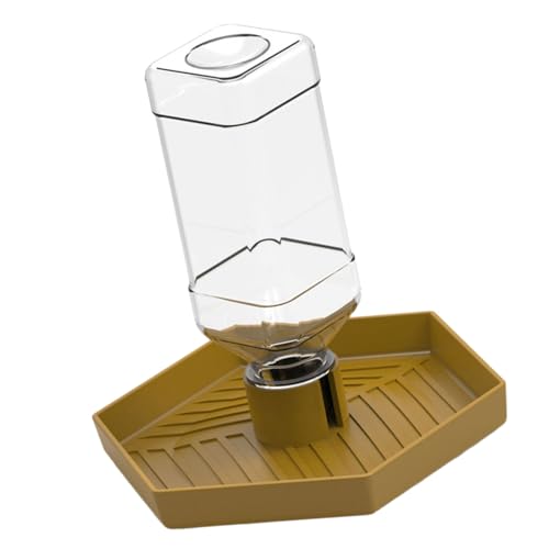 pumpumlia Abnehmbarer Futter- und Wasser-Futternapf für Bartagamen, Reptilien, Wasserspender, automatischer Wasserspender für Reptilien, Amphibien, Wassernapf pumpumlia Abnehmbarer Futter- und Wasser-Futternapf für Bartagamen, Reptilien, Wasserspender, automatischer Wasserspender für Reptilien, Amphibien, Wassernapf von pumpumlia