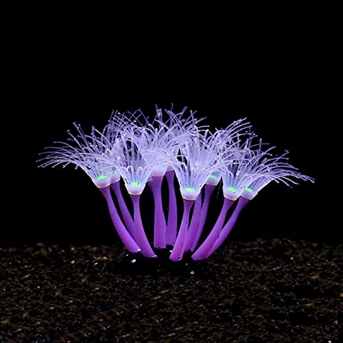 pumpumlia Aquarium-Dekoration, bunt, weiche Koralle, Kunsthandwerk - Kreatur-Terrarium, Lebensraum, Aquarium, Unterwasser, künstliche Pflanze, Aquarium-Dekoration pumpumlia Aquarium-Dekoration, bunt, weiche Koralle, Kunsthandwerk - Kreatur-Terrarium, Lebensraum, Aquarium, Unterwasser, künstliche Pflanze, Aquarium-Dekoration von pumpumlia
