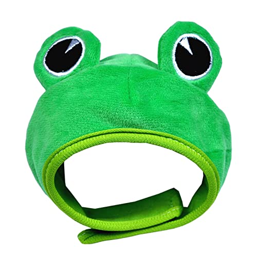 pumpumlia Haustierkostüm, Cartoon-Design, Plüschhut, Party, Cosplay, Kleid, Zubehör und kleine Hunde von pumpumlia