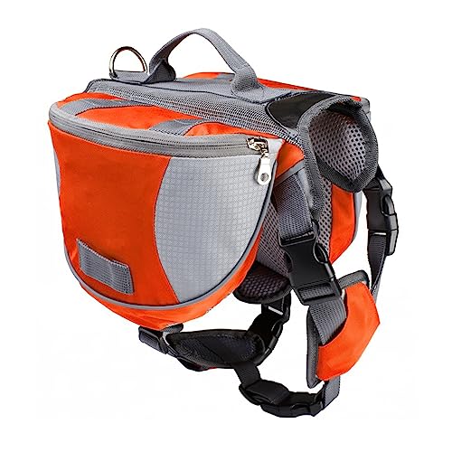 pumpumlia Selbsttragende Haustiertasche für große Hunde, Weste mit Taschengriff zur Aufbewahrung, Kotbeutel, Leckerli-Spielzeug, Telefon, große Kapazität pumpumlia Selbsttragende Haustiertasche für große Hunde, Weste mit Taschengriff zur Aufbewahrung, Kotbeutel, Leckerli-Spielzeug, Telefon, große Kapazität von pumpumlia