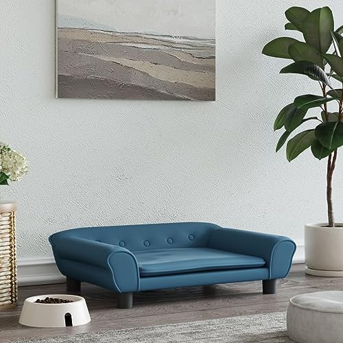 puraday Hundebett Blau 70x48x22 cm Samt Hundesofa Katzensofa Hundebetten Katzenbett Bequeme Haustierbett Stilvolles Design Kann Im Wohnzimmer Oder Schlafzimmer Platziert Werden puraday Hundebett Blau 70x48x22 cm Samt Hundesofa Katzensofa Hundebetten Katzenbett Bequeme Haustierbett Stilvolles Design Kann Im Wohnzimmer Oder Schlafzimmer Platziert Werden von puraday