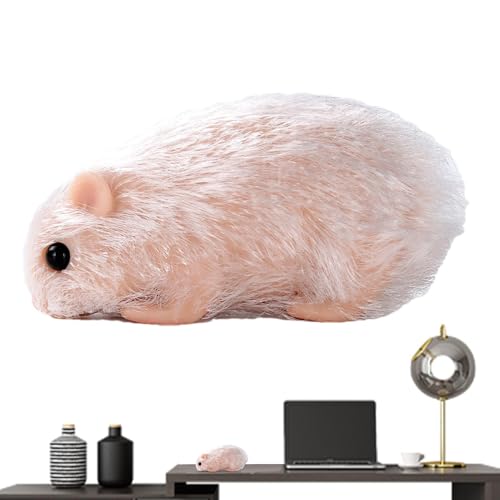 puzzlegame Silikon-Reborn-Puppe,Reborn-Hamster-Puppe | 5-Zoll-Companion Toys Hamster-Reborn-Puppen,Elastisches Hamster-Spielzeug, realistische Hamster-Tierpuppe für Kinder, Jungen, Mädchen, von puzzlegame