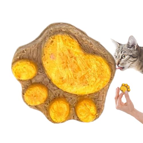 puzzlegame Temptation Katzen-Leckereien,Pfoten-Katzen-Leckereien, Katzensnacks zur Mundreinigung, Katzenkekse, natürliche, gesunde Katzensnacks, trockene Katzensnacks, Kätzchensnacks, Pfoten-Snacks von puzzlegame