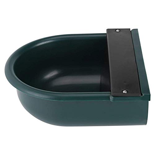 qiuqiu Automatische Float Livestock Waterer, Praktische Große 4L Float Valve Wassertrog, Langlebige Gesunde Pp + Kupfermaterial Rindertrinkschüssel, Rinderpferd Pony Trinkschale Für Tierhund von qiuqiu