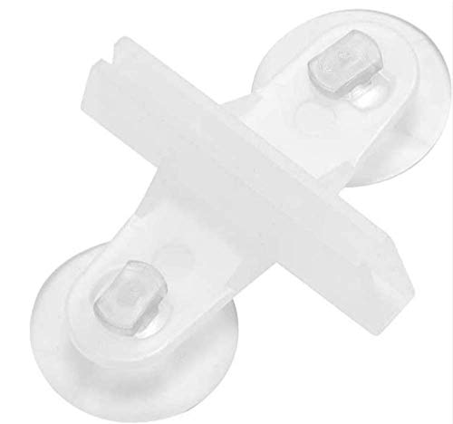 qiuqiu Divider Aquarium Saugnapf Silikagel-Saugerhalter Für Fischtanks Glasabdeckung Separate Divider Support Clip-Halterung von qiuqiu