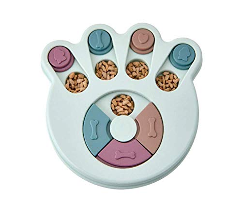 qiuqiu Dog Puzzle Toy Feeder, Langlebiges Interaktives Hundespielzeug, Hundehirnspiele, Verbesserung IQ Pet Supplies von qiuqiu