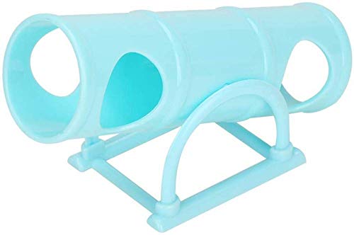 qiuqiu Hamster Tunnel Übung Wippe Spiel Tunnel Rohr Kunststoff Kleintier Übung Haus Spielzeug Spielplatz Für Zwerg Hamster Rennmaus Rattenmaus von qiuqiu