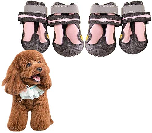 qiuqiu Hundestiefel ， Hundeschuhe Für Haustiere, Plastikschuhe, Verschleißfeste Und Bissfeste Hundeschuhe, rutschfeste Und wasserdichte Hundeschuhe ， rutschfeste Hundesocken von qiuqiu