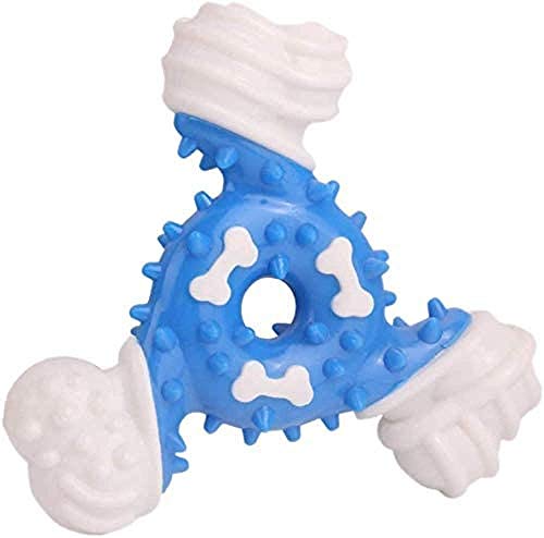 qiuqiu Pet Bite-Resistant Molar Triangle-Bone Toy Dogs Kauspielzeug Zum Reinigen Der Zähne Für Kleine/Mittlere Hunde von qiuqiu