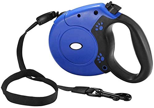 qiuqiu Pet Leash Dog Retractable Leads Verstellbare Welpenkette Ausziehbares Seil 5M 40Kg Auto Retractable Pet Dog Leash Für Kleine Mittelgroße Hunde Pet Supplies von qiuqiu