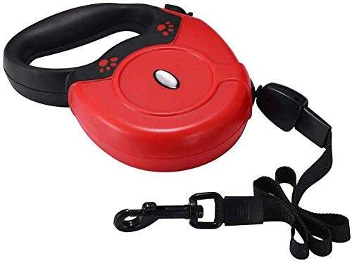 qiuqiu Pet Leash Dog Retractable Leads Verstellbare Welpenkette Ausziehbares Seil 5M 40Kg Auto Retractable Pet Dog Leash Für Kleine Mittelgroße Hunde Pet Supplies von qiuqiu