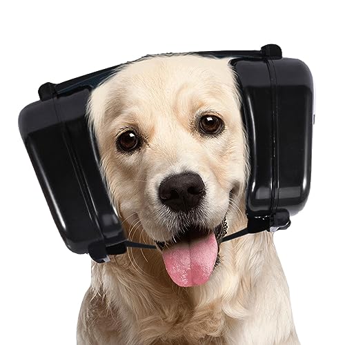 Ohrenschützer für Hunde - Verstellbare tragbare Geräuschunterdrückung Ohrenschützer für Hunde - Geräuschunterdrückung für Hunde, Ohrenschutz für Hunde, Hundeohrenschützer für von qiyifang