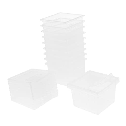 rockible 10x Insekten Terrarien Brutbox Brutbehälter, 10x Klein, 6,5 x 6,5 x 4,4 cm von rockible