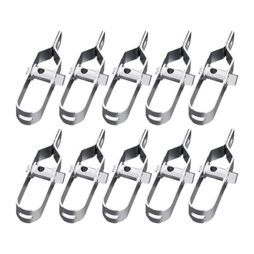 rockible 10x Zaundrahtspanner Anschlusssatz, Seilspanner Zubehör, Seilspanner, Drahtspanner für Hof, Bauernhof, Elektrozaun, 110mm rockible 10x Zaundrahtspanner Anschlusssatz, Seilspanner Zubehör, Seilspanner, Drahtspanner für Hof, Bauernhof, Elektrozaun, 110mm von rockible