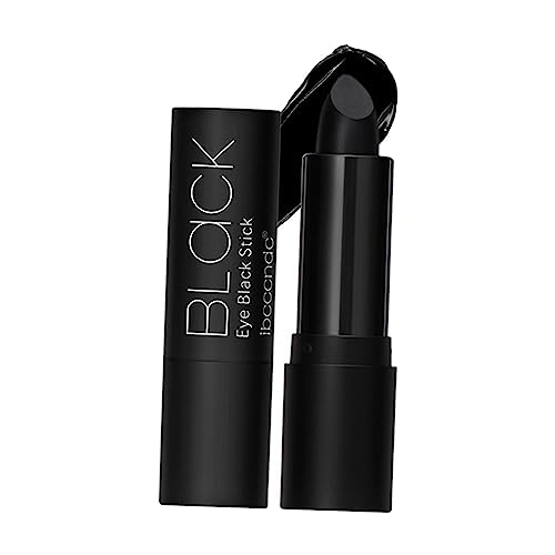 rockible Augenstifte Schwarz für Sport, Stifte Schwarz, Sportaugen Schwarze Gesichtsmalstifte für Outdoor Sportarten Kinder Erwachsene Make Up Lippenbemalung von rockible