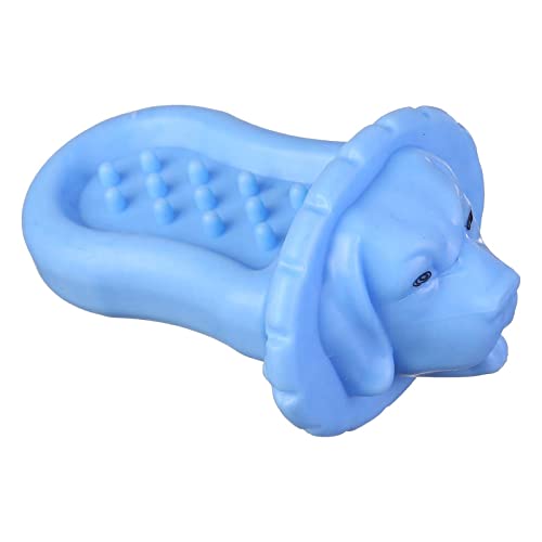 rockible Dog Slow Feeder Bowl Puppy Kauspielzeug Trainingsgerät Interaktives Cage Mount Interaktives Hundeleckmatte für Kiste, Blau von rockible