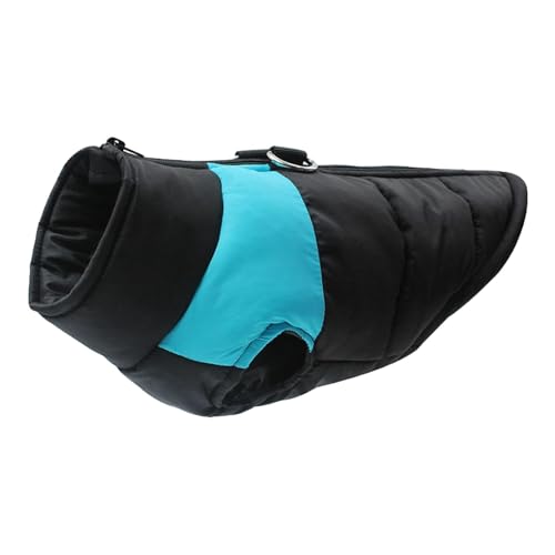 rockible Hundemantel für den Winter, Weste für Hunde, warme Haustierbekleidung für Outdoor-Aktivitäten, 3XL Blau von rockible