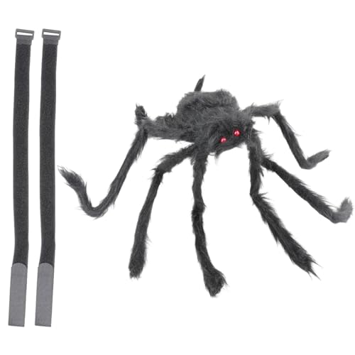 rockible Simulation Spinne Haustier Outfits Halloween Hund Katze Spinnenkostüm Schwarze Spinne Hundekostüm, l von rockible