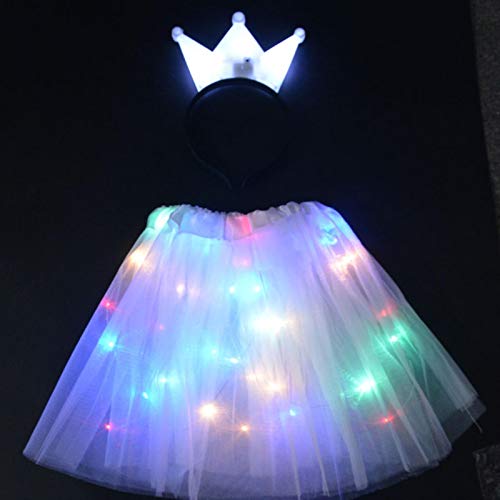 Weihnachten Halloween Kinder Mädchen Prinzessin Tutu Rock Kleidung Party Stirnband Krone Katze Fuchs Anime Kostüm von rrrrr