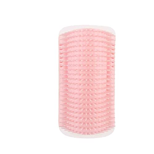 rrrrr Corner Pet Brush Comb Play Cat Toy Plastic Scratch Bristles Arch Massager Self Grooming Cat Scratcher von rrrrr