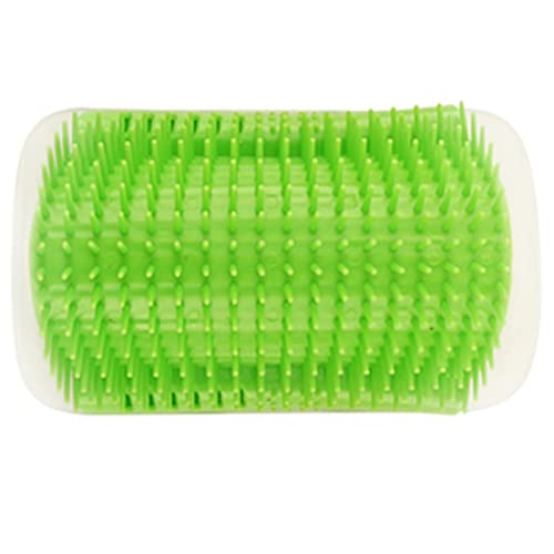 rrrrr Corner Pet Brush Comb Play Cat Toy Plastic Scratch Bristles Arch Massager Self Grooming Cat Scratcher von rrrrr