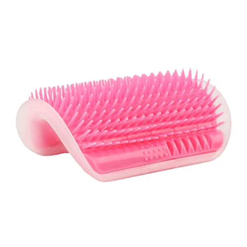 rrrrr Corner Pet Brush Comb Play Cat Toy Plastic Scratch Bristles Arch Massager Self Grooming Cat Scratcher von rrrrr