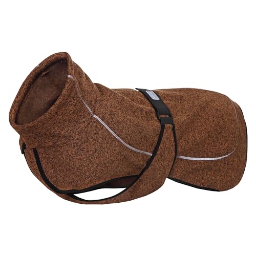 Rukka Pets Comfy Knit Jacke für Hunde Dunkel Braun 40 von Rukka