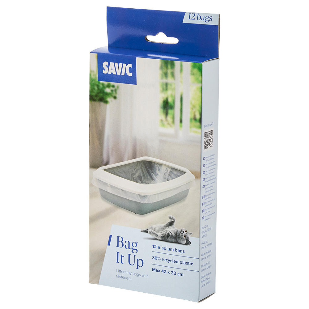 Savic Bag it Up Litter Tray Bags - Sparpaket: Medium (3 x 12 Stück) Savic Bag it Up Litter Tray Bags - Sparpaket: Medium (3 x 12 Stück) von savic