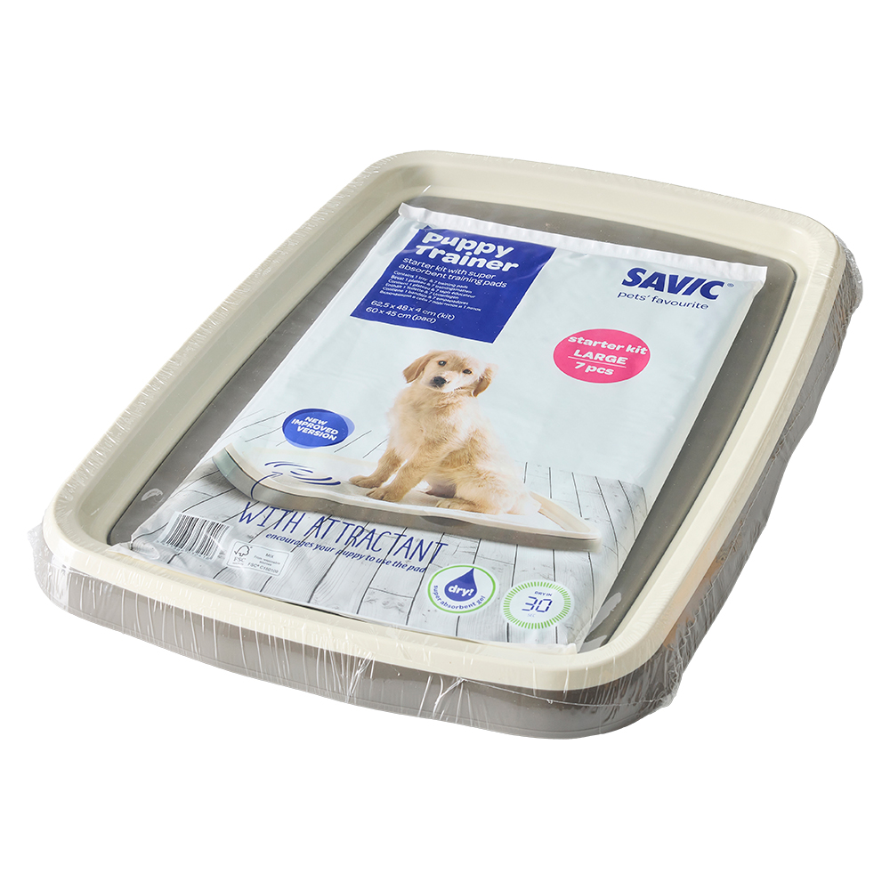 Savic Puppy Trainer Starter Set - Large, inkl. 7 Pads von savic