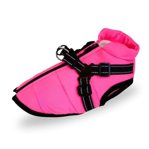 Emmalove Wasserdichter Hundemantel Extreme (Rosa, 2XL) von schlafhimmel