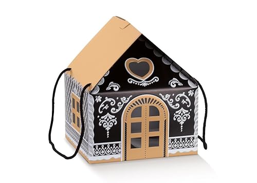 Scotton Spielhaus mit Zugband 245 x 245 x 150 mm Black Little House von scotton spa