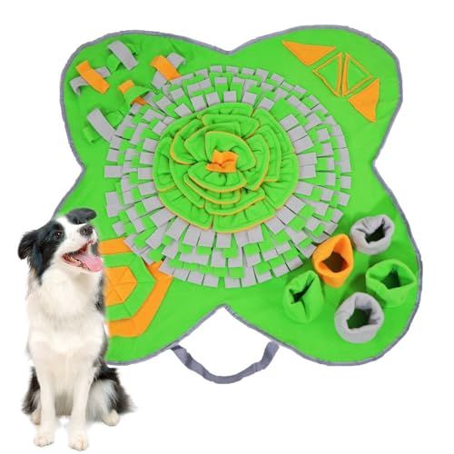 seewavom Schnüffelmatte für Hunde, interaktives Plüschspielzeug, Futtermatte für Geruchstraining und langsames Essen von seewavom