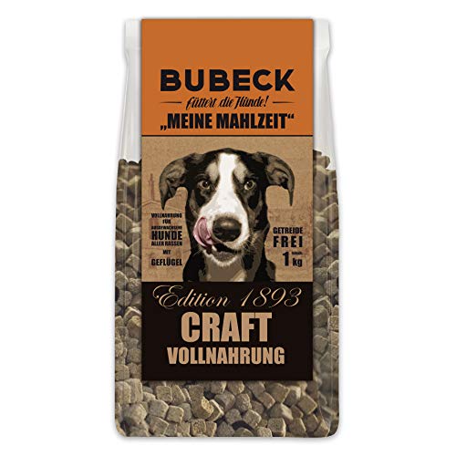 Hundefutter trocken getreidefrei von Bubeck mit Geflügel gebacken Adult von seit 1893 Bubeck