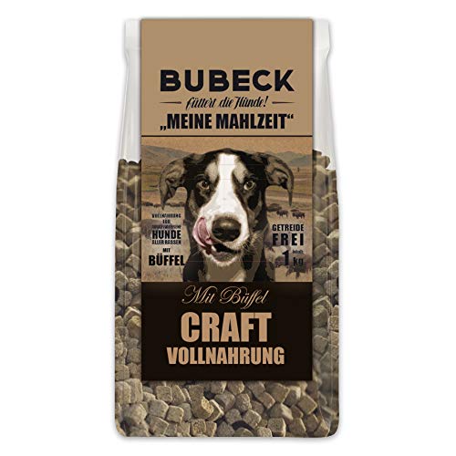 Hundefutter trocken getreidefrei von Bubeck mit Büffel gebacken Adult von seit 1893 Bubeck