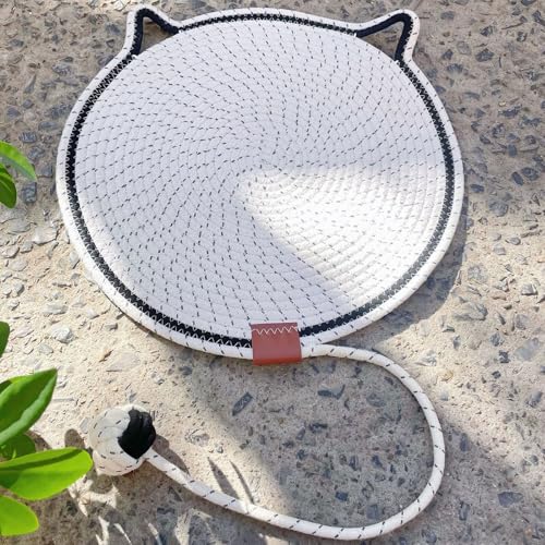 Celery Pets Dual Scratching Pad, Cuddlesmeow Dual Scratching Pad, Cat Scratch Pad, Cat Scratching Mat, Cat Toys Scratching, Diameter 1.64 ft (04,1.64 ft) von senmew