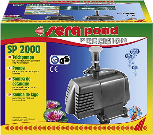 sera 30059 pond SP 2000 Teichpumpe - Die neuen sera pond SP Teichpumpen sind für kleine Systeme und Springbrunnen gedacht von sera