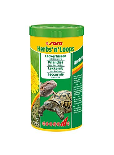 SERA Herbs'n'Loops Nature Futter für Aquaristik, 1000 ml von sera