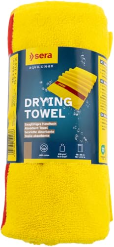 sera Drying Towel | Saugfähiges Handtuch fürs Aquarium | Aquarien Handtuch von sera