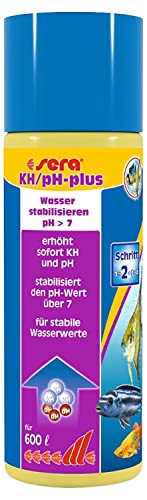 sera KH/pH-plus 100 ml Wasseraufbereiter fürs Aquarium, puffert & sichert den pH-Wert, wirkt gegen biogene Entkalkung, schafft artgerechte Bedingungen (z. B. für afrikanische Cichliden) von sera