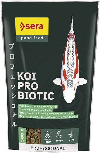 sera Koi Professional Probiotic 500 g | Wachstums- & Immunfutter für Kois | Ganzjährige Fütterung | Mit Bacillus velezensis | Innovation in Koi-Fütterung | Fördert die Gesundheit von sera